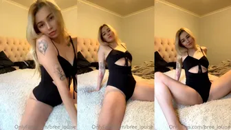 Bree Louise stars in leaked nude celeb wannabe video with her epic natural tits