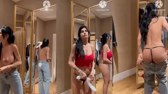 Mia Khalifa Teases Fully Nude In Locker Room Romp