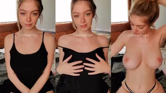 Carmen Rae Teases Her Colossal All-Natural Juggs in Leaked Pics Video