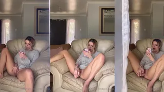 Bree Louise Teases Her Massive Tits in Hardcore Fapello Video