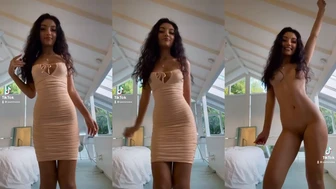 Jasminx Teases in Naughty TikTok Strip OnlyFans Leak Video