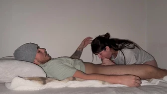 My Neighbor Teases Her Friends Man Before Letting Him Join Her Video