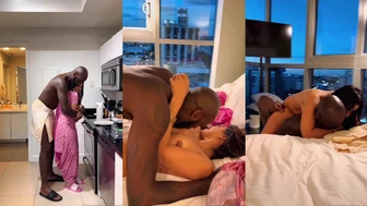 Punjabi Bhabhi Teases with First Big Black Cock Fuck Video