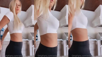 AshleyK Teases Her Hawaiian Tanlines in Leaked Video