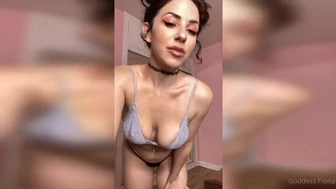 MamaFiona stars in this naughty nude leak video teasing her perky teen assets