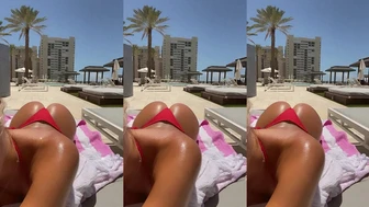 Agusanon Teases Her Fake Tits in Nude Pics Video