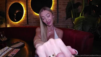 Frances Bentley POV Date Night Cumshot Video