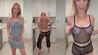 Vicky Stark Teases in Nude Bikini Try-On for OnlyFans Leaked Video