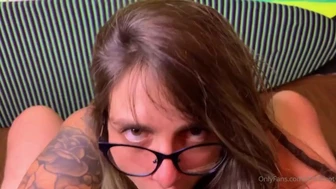 Dreadhot Pornhub slut sucking rock solid cock in dirty blowjob video