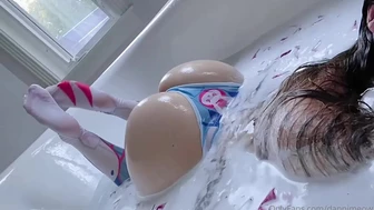Danni Meow Teases Her All Natural Tits in Leaked Video