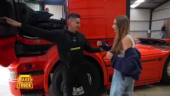Lillian Phillips Teases in Intense Truck Gangbang Video