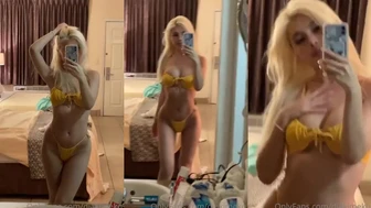 Diakimeko the Canadian Vixen Teases Completely Nude in Epic Video