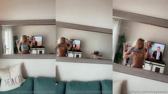 Mayseeds Teases Her God Given Tits in Leaked Onlyfans Video