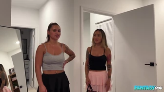 Linda Lan And Gypsy Rose Tease Their Tight Bikinis In Stepsister Threesome Video
