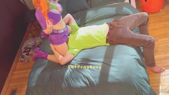 Shaggy Bangs And Creampies Daphne In Hardcore Video
