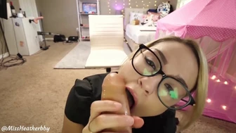 Heatherbby Teases Her Huge Melons in Leaked OnlyFans Video
