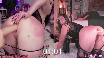 Heatherbby Teases her Huge Tits in Nude OnlyFans Video