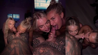 Tasha Paige Erin James Must-Watch Threesome Blowjob Video