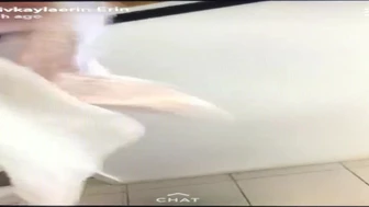 Kayla Erin stars in leaked epic disciplined white chick video