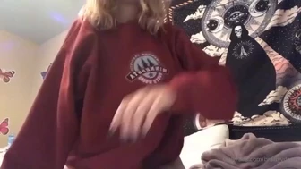 Br4ttydeath Video Bangs While Teasing Her Tiny Tits Online