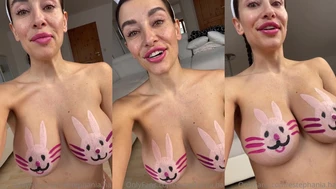 Estephania Leaks her Juicy Melons in Amateur Video