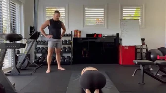 Isabelle Eleanore Teases in Gym Tights During Leaked OnlyFans Strip Video