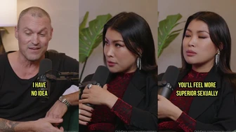 Jiaoying Summers Teases her Pussy as a Naughty Brunette Camgirl in this Exclusive Video