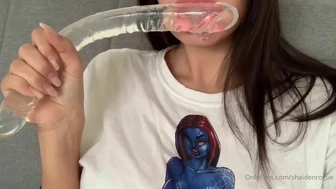 Shaiden Rogue Teases Her Cock Cravings in Steamy Cam Video