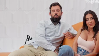 Angel Youngs Teases In An Intense Threesome Fuck Video At PlugTalk Round Two