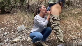 Czihuahua Pounded During Outdoor Hiking Adventure Video