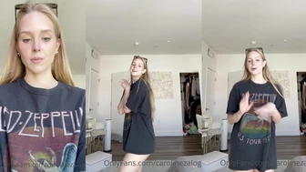 Caroline Zalog Teases Her Nude Leaks in Sizzling Video