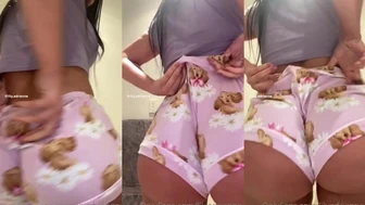 Lily Adrianne Teases Her Sweaty Dark Hair And Sexy Curves In Leaked OnlyFans Video