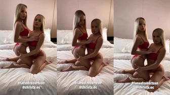 Connell Twins Tease Tiny Asses in Ripped Cam Show Video