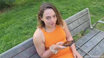 Sophia Burns Teases Sloppy Deepthroat Skills in Must-Watch Face Fuck Video