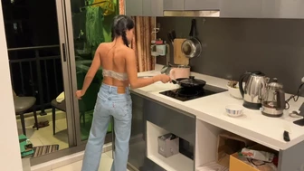 Skinny Teen's Dinner Date Ends with Steamy After Dinner Fun