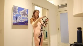 Erin Gilfoy Xmas Lingerie Try On Video Tape Leaked