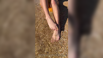 Natalie Roush Feet Tease On Beach PPV Sex Tape Leaked