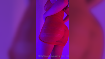 Nastya Nass Fishnet Dress Wet Pussy Tease Tape Leaked