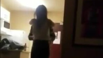 Cuckold husband films amazing wife with neighbor having sextape