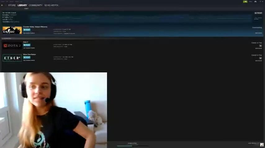 Rus Twitch personeli Staipy kazara poposunu gösteriyor