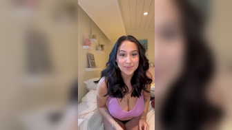 Sexy try on haul with huge boobs
