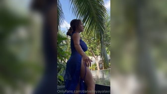 Danielley Ayala Love To Wear See Through Dresses Bouncing Her Boobs Onlyfans Leaked Video