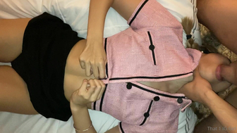 That1iggirl Teasing The Tip Of Her Boyfriends Dick Onlyfans Leaked Video