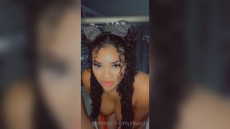 Hot Ebony Tyler Wisby Big Booty Shake And Sucking Big Dick Onlyfans Leaked Video