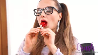 Xenia Crushova Nude Lollipop Tease Video Leaked