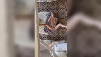 TheRealBrittFit Sex Mirror Dildo Fuck Video Leaked