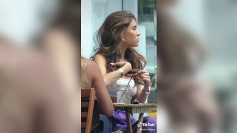 Madison Beer Nude Amazing Smile During Dinner on TikTok Porno Tape