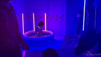Theemilylynne Teasing Her Big Ass In Air Pool Onlyfans Leaked Video