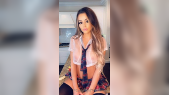Juli Annee Slutty School Girl Striptease Video Leaked