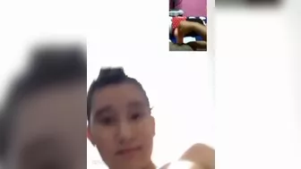 Nepali lesbian friends masturbate together on video call
 Indian Video